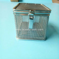 Stainless Steel Wire Mesh Baskets with Lids